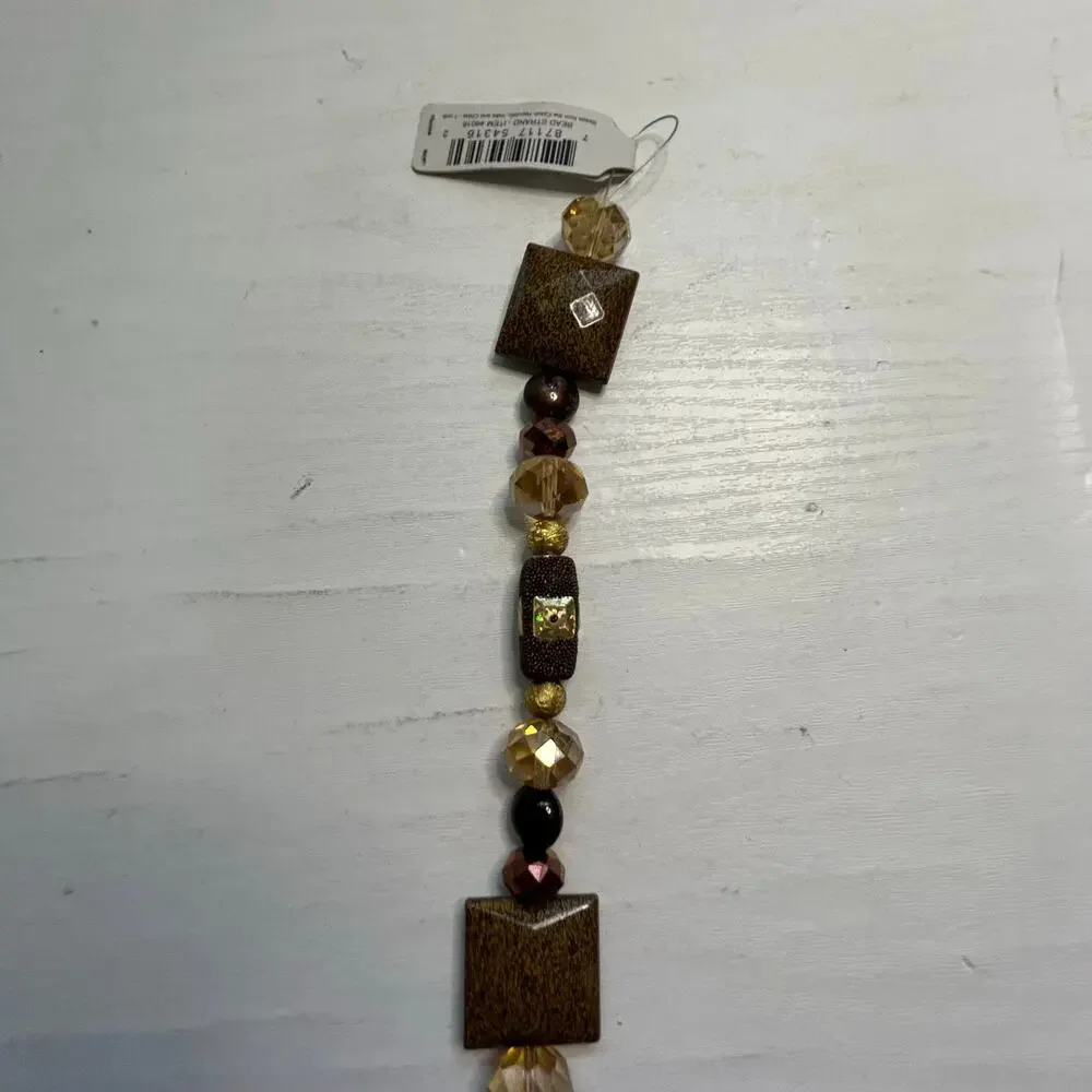Jesse James Beads Designer Strand Lot Earth Tone NOS